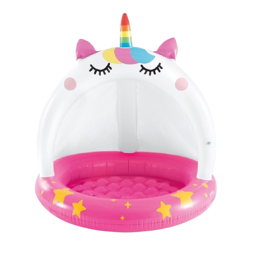 Children's pool with a roof Unicorn INTEX 58438