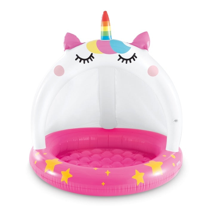 Children's pool with a roof Unicorn INTEX 58438
