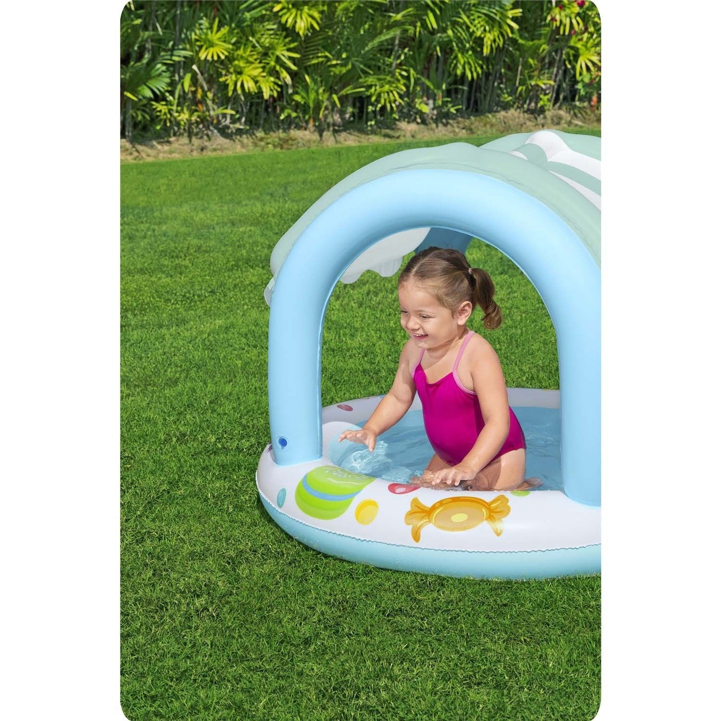 Children's pool with roof 104 x 84 cm Bestway 52638