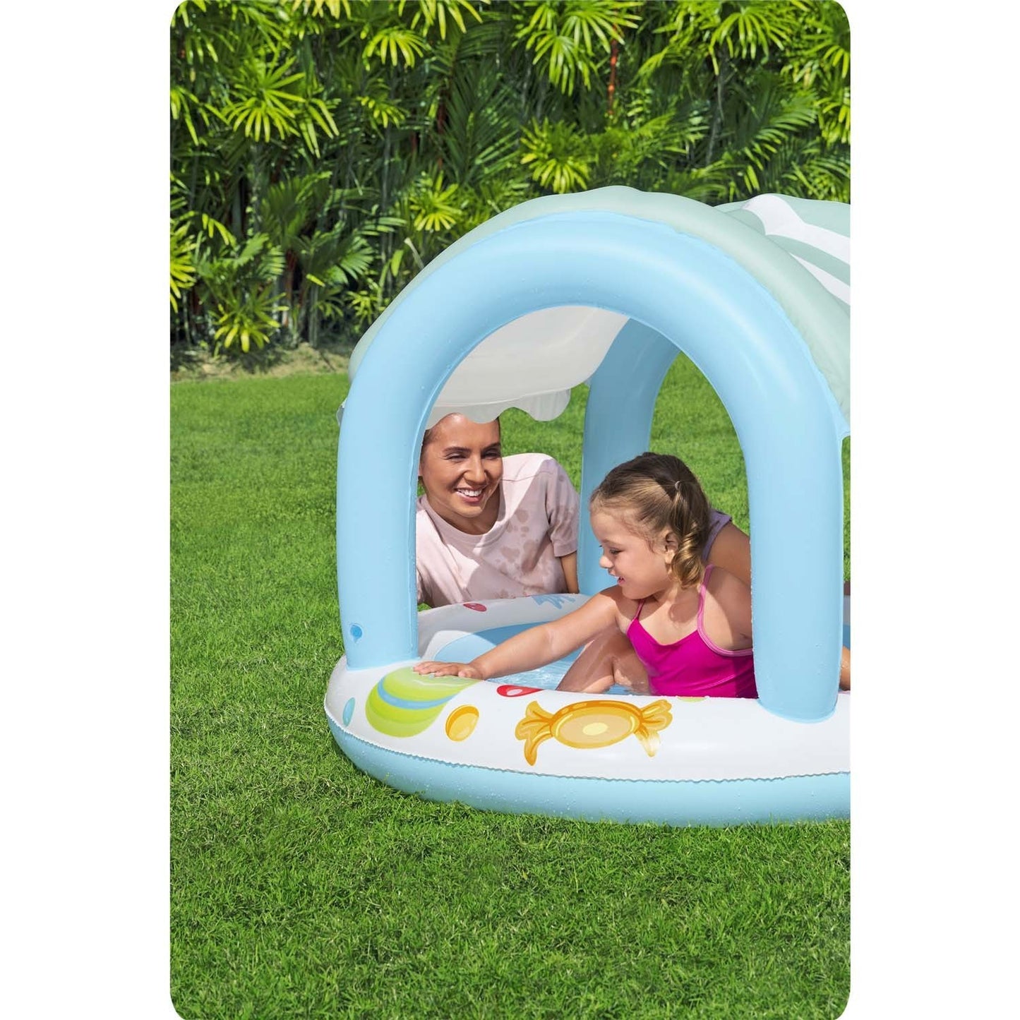 Children's pool with roof 104 x 84 cm Bestway 52638