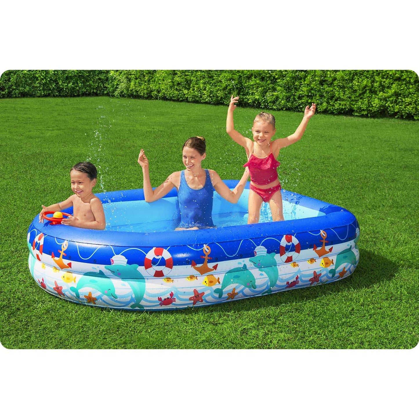 Children's pool with roof 213 x 155 x 132 cm Bestway 54370