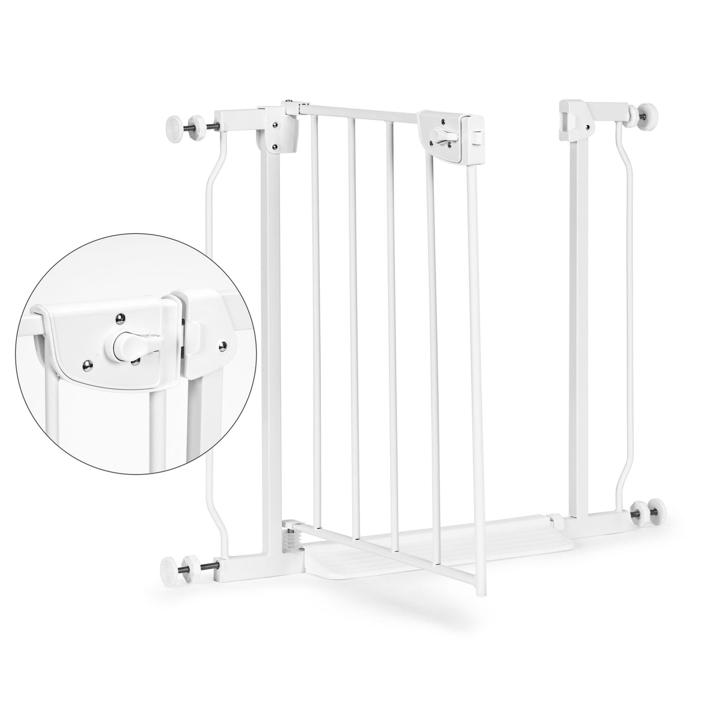 Children's safety barrier gate for stairs