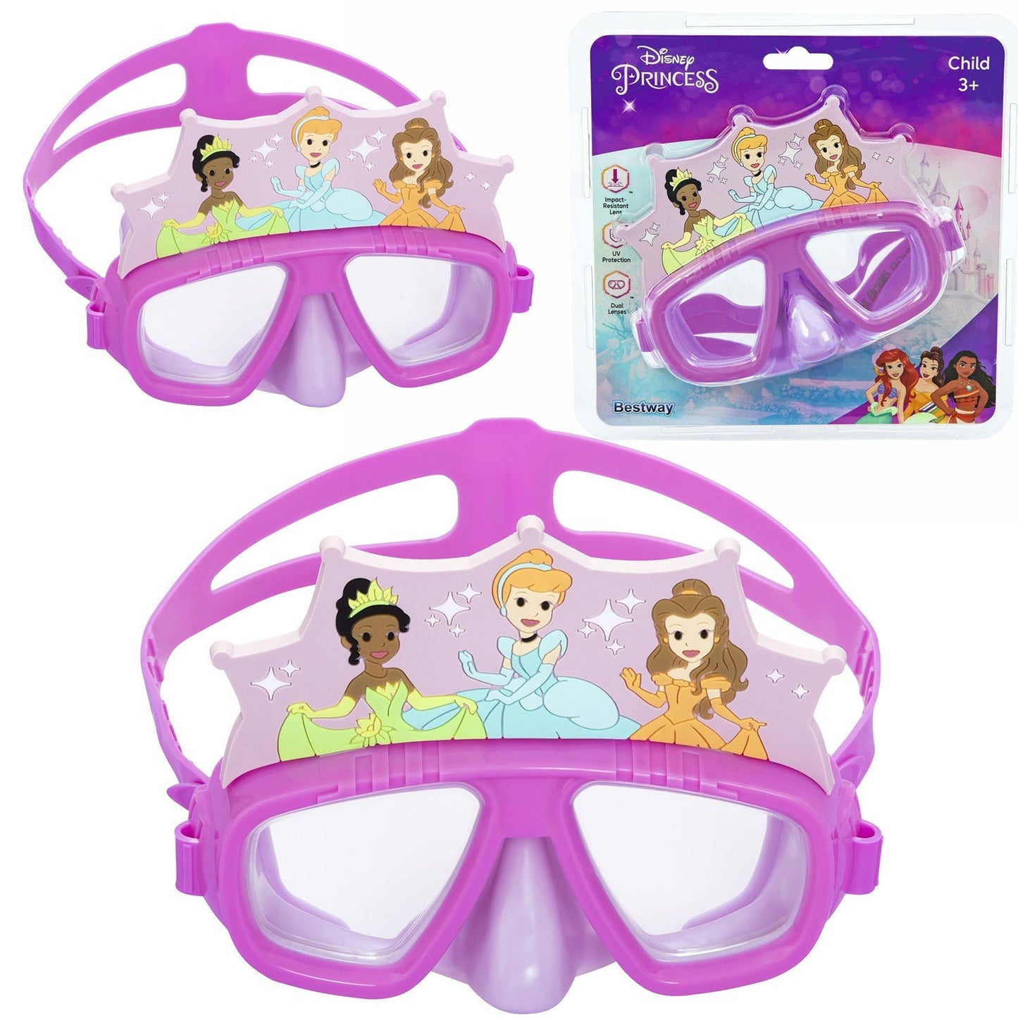 Children's swimming mask Princesses Bestway 9102X