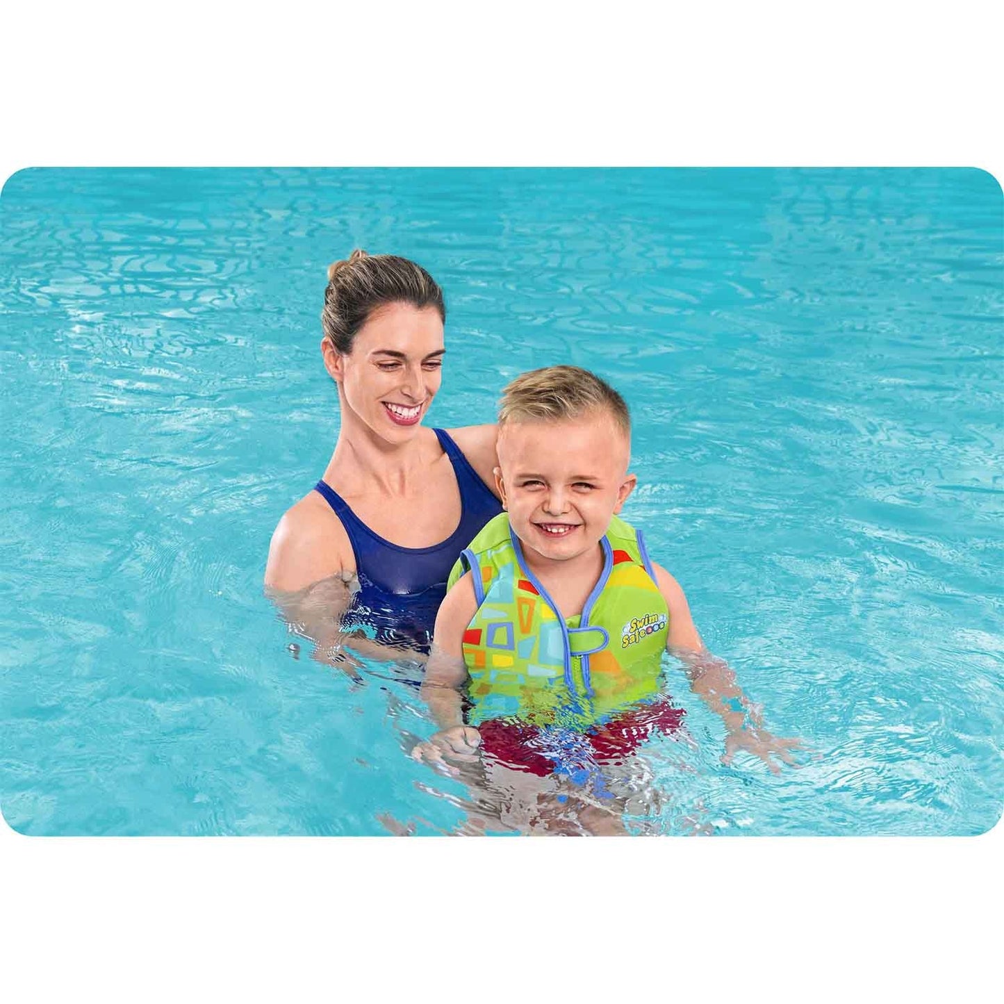 Children's swimming vest green M/L Bestway 32177