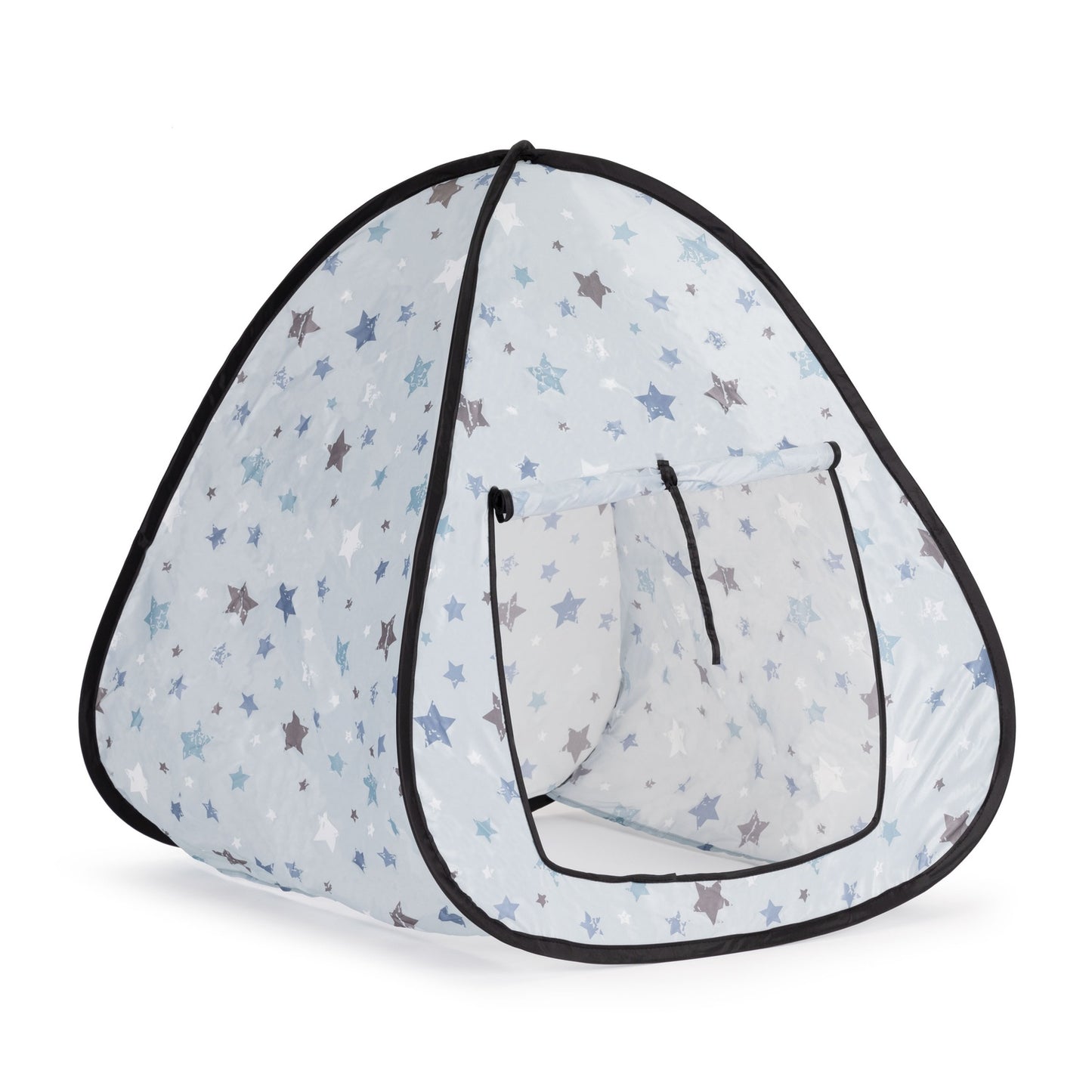 Childrens tent house with starts light blue
