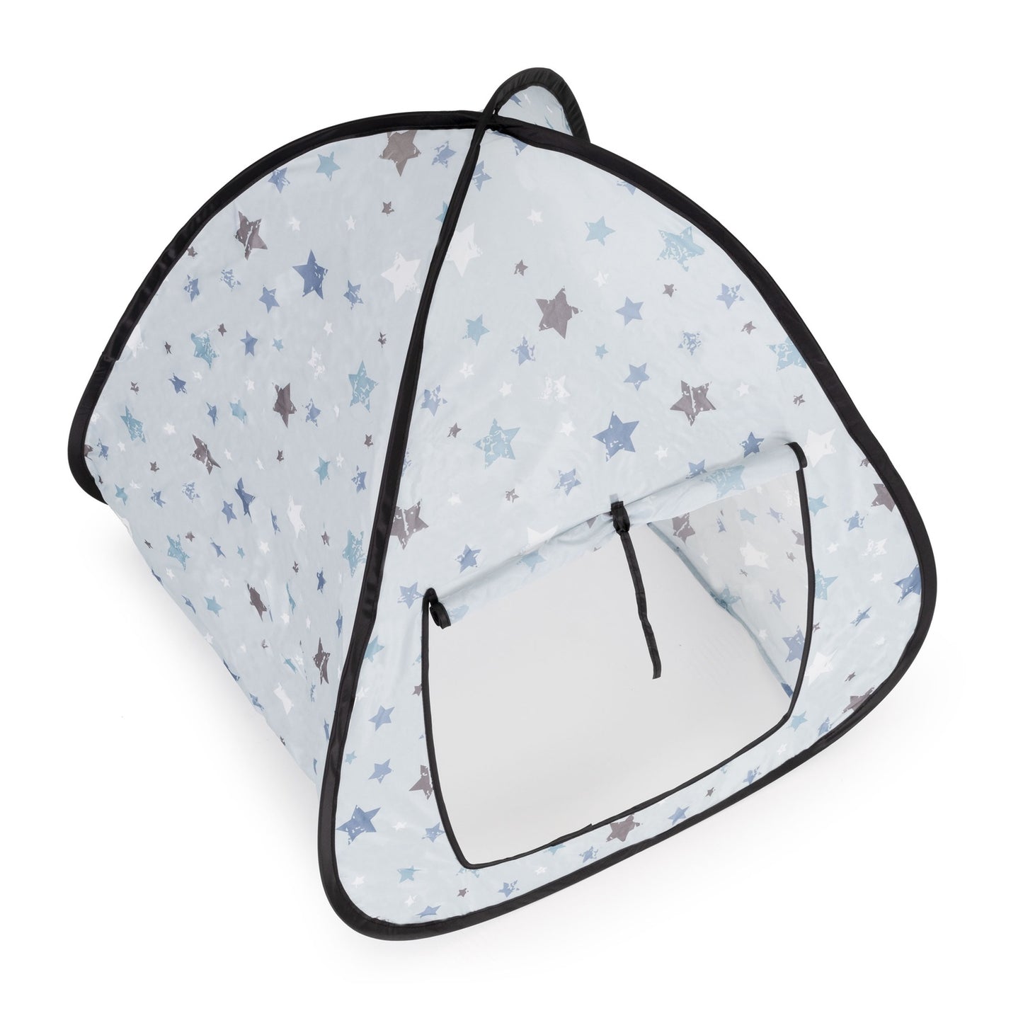 Childrens tent house with starts light blue
