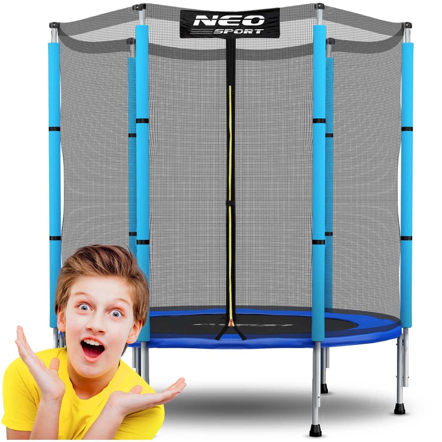 Children's trampoline for the garden 140 cm (4.5 ft) Neo-Sport