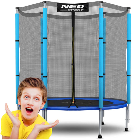 Children's trampoline for the garden 140 cm (4.5 ft) Neo-Sport