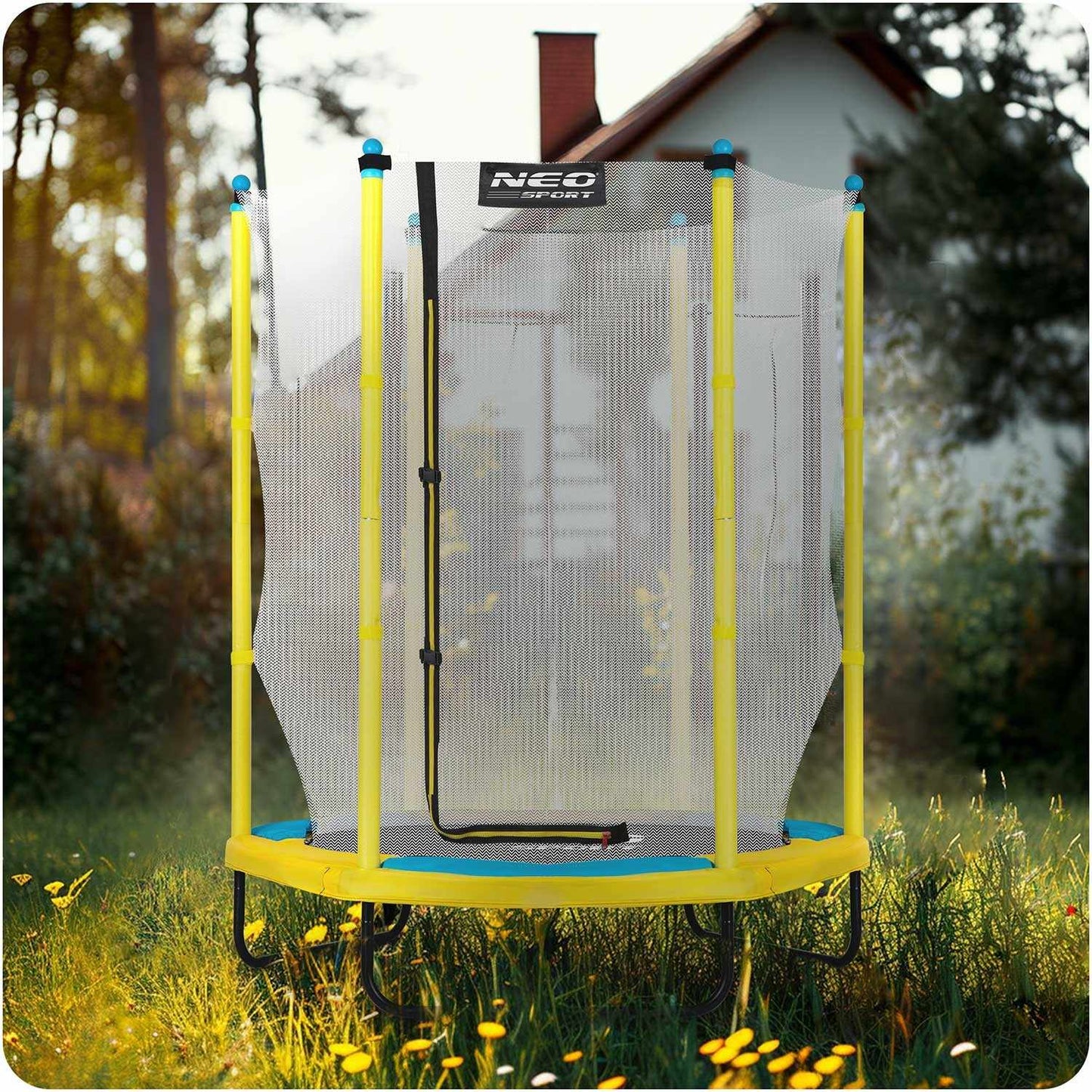 Children's trampoline for the garden 140 cm (4.5 ft) Neo-Sport