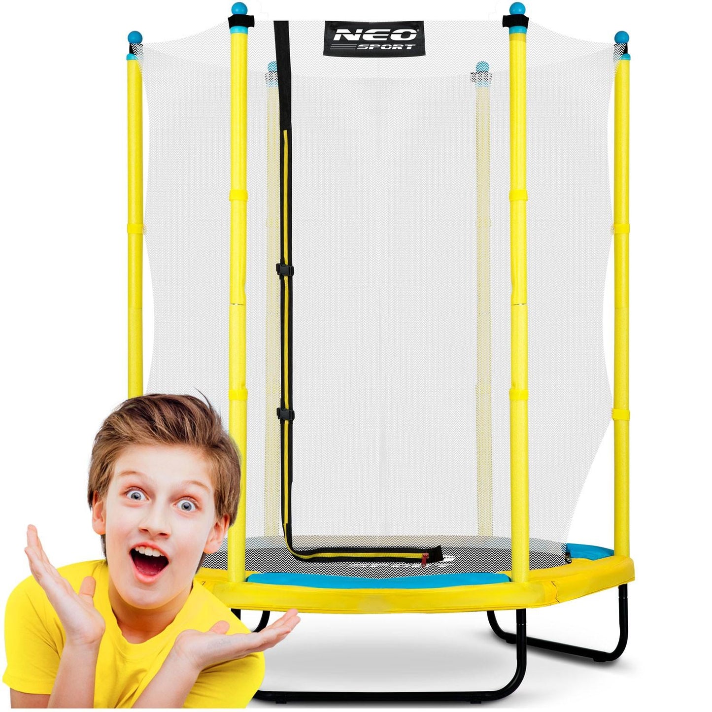 Children's trampoline for the garden 140 cm (4.5 ft) Neo-Sport