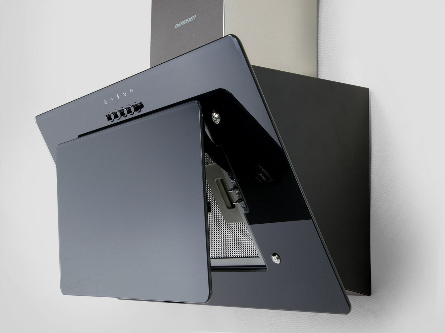 Chimney kitchen hood 60 cm Berdsen BT-210 black
