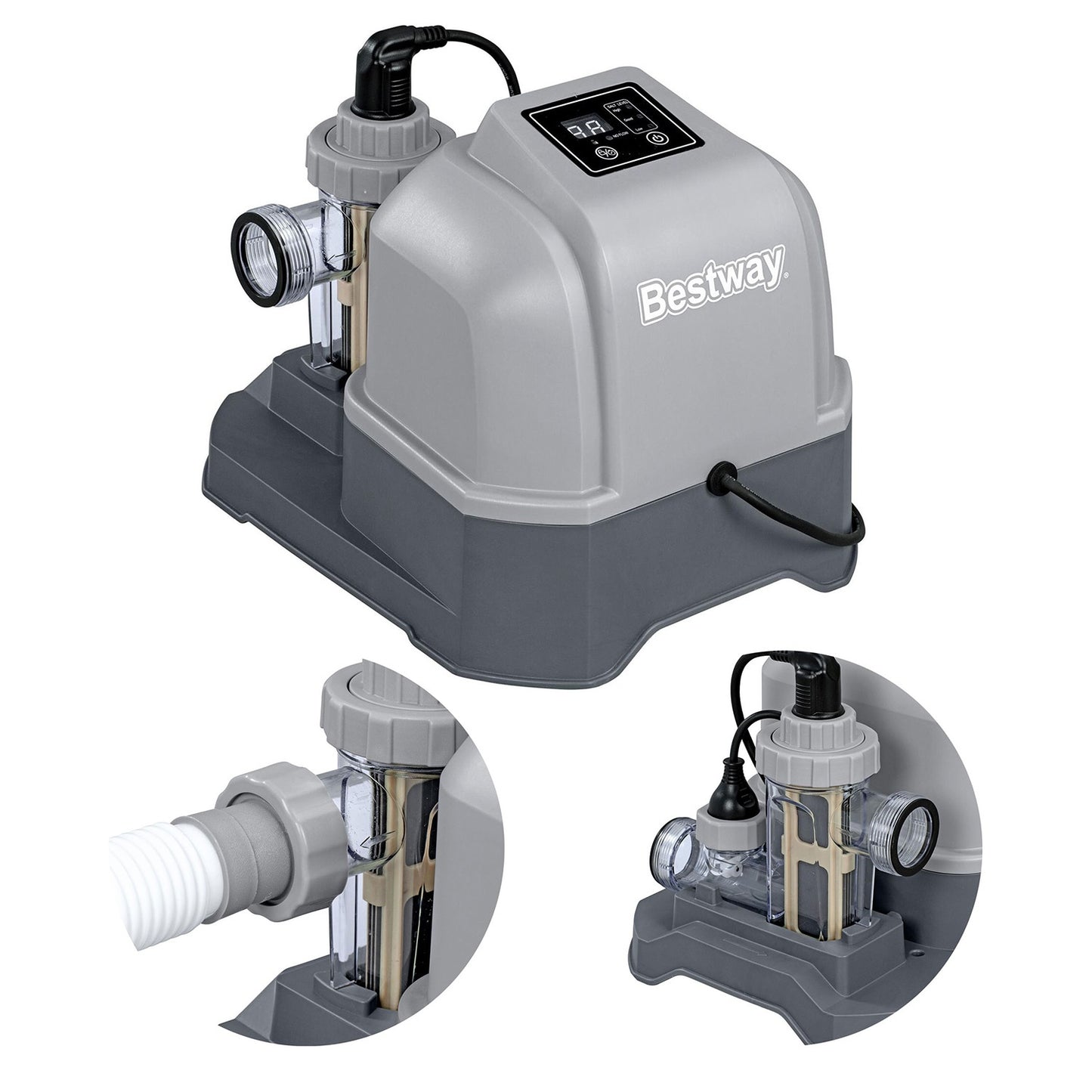 Chlorine generator for garden swimming pools 12g/h Bestway 58775