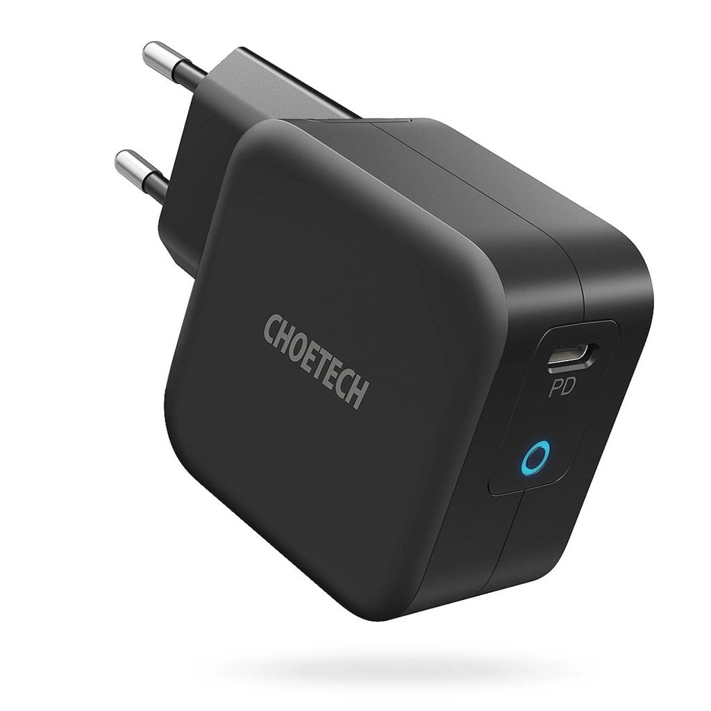 Choetech GaN USB-C Wall Charger 61W Power Delivery - Black