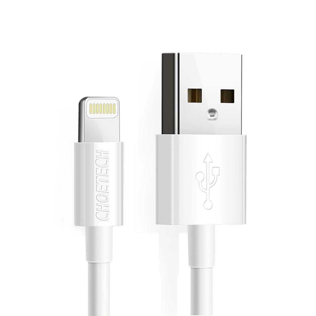 Choetech USB-A to Lightning MFI cable, 1.8m - white