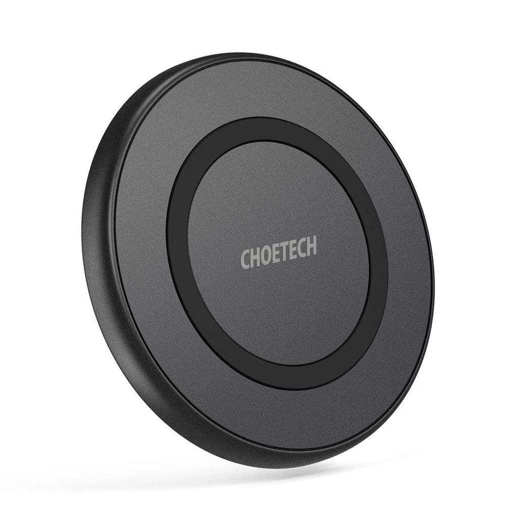 Choetech Wireless Qi Charger 10W with USB-A to microUSB Cable - Black