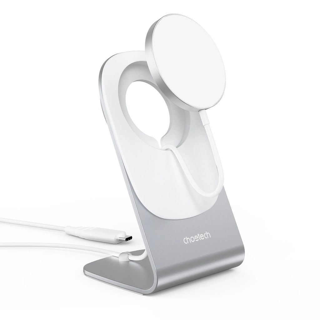 Choetech Wireless Qi charger with Magsafe 15W - White