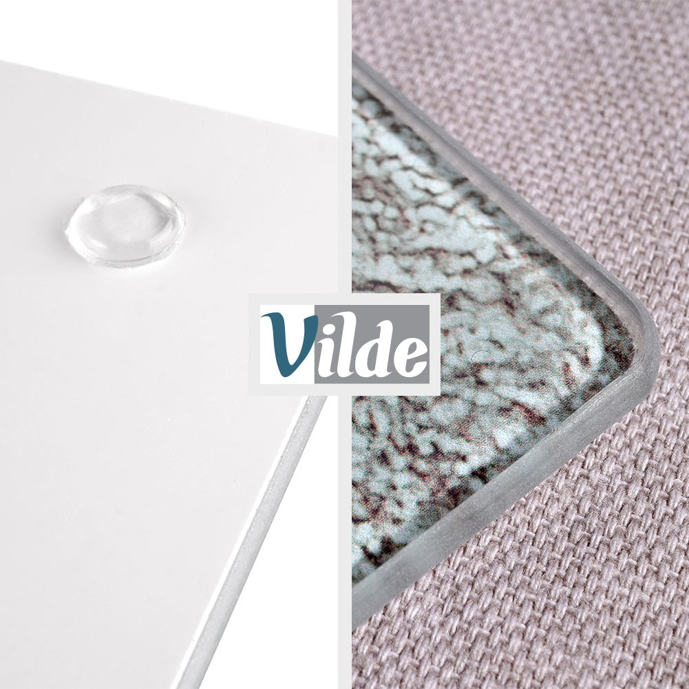 Chopping board and glass cooker cover 60x52 cm 2 pcs.