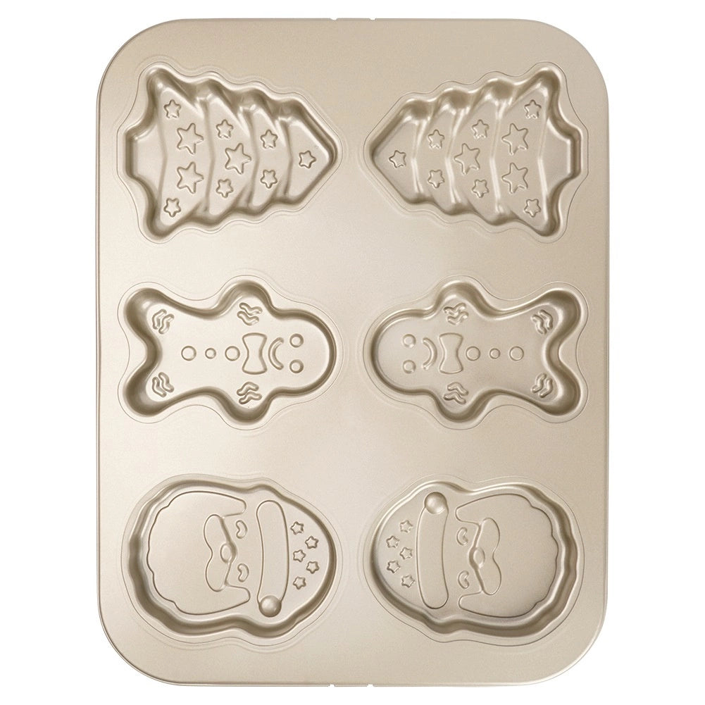 Christmas Cookie Mold, Steel, Non-Stick, 35x26.5 cm