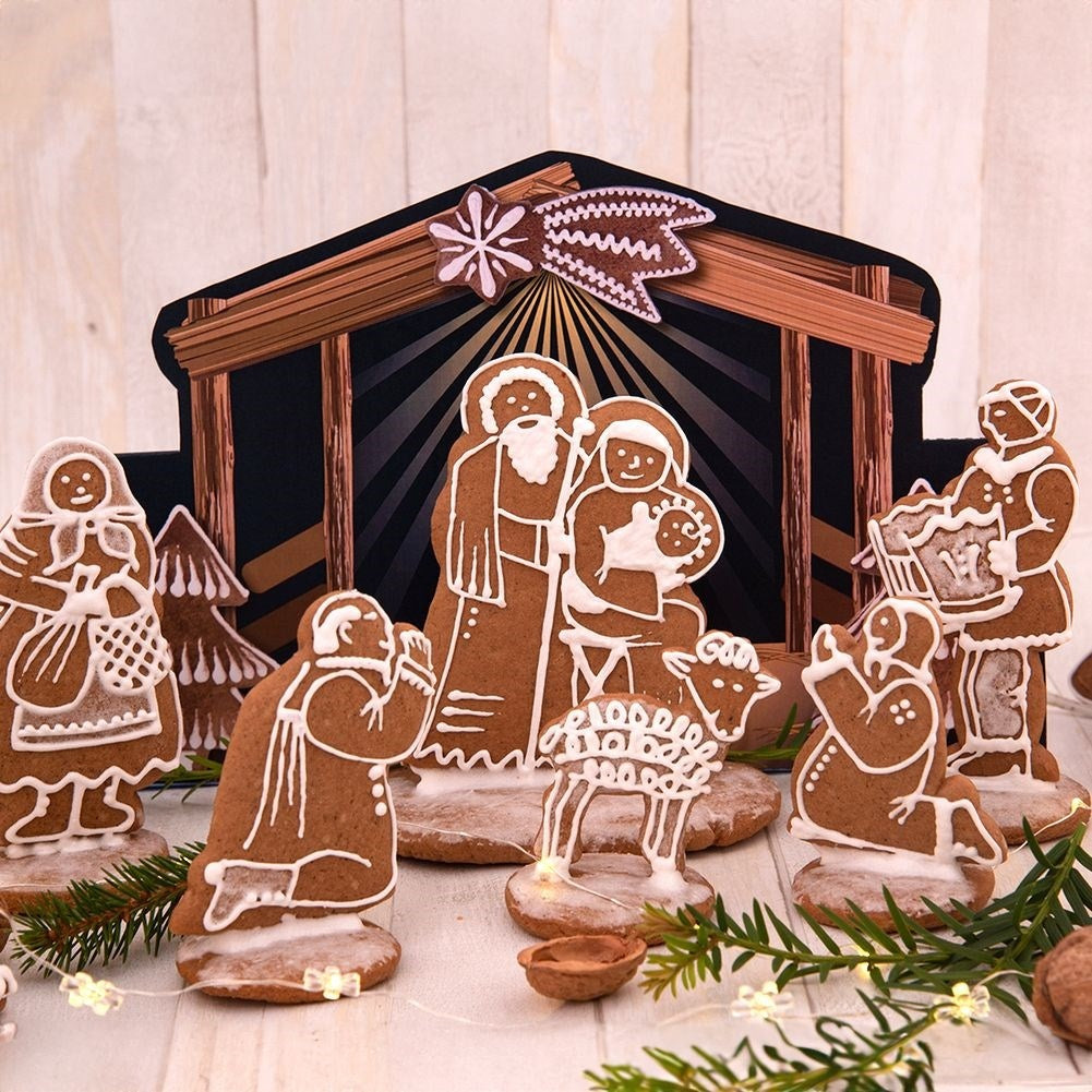 Christmas cookie cutter Set - Nativity scene