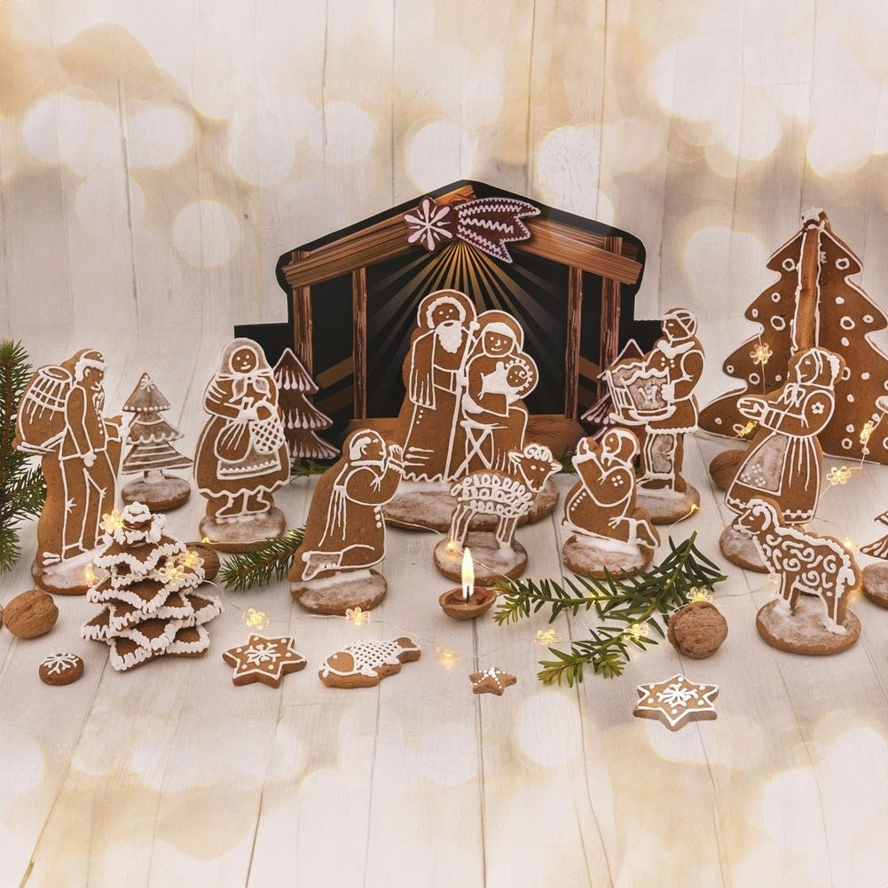 Christmas cookie cutter Set - Nativity scene