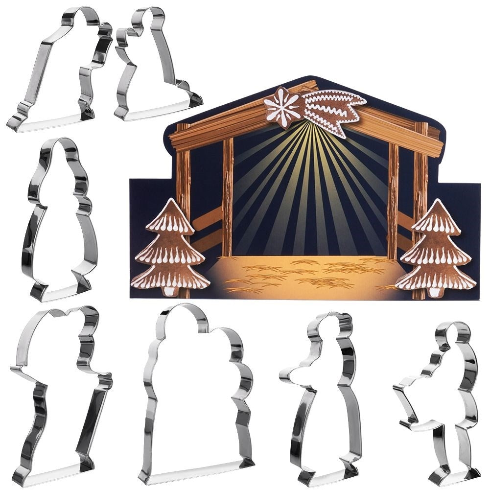 Christmas cookie cutter Set - Nativity scene