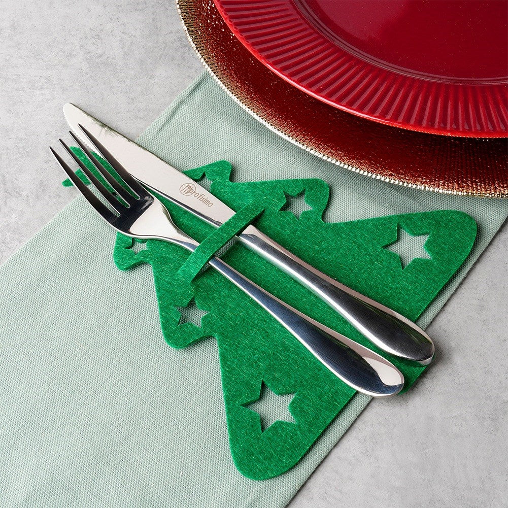 Christmas cutlery case 6 pcs.