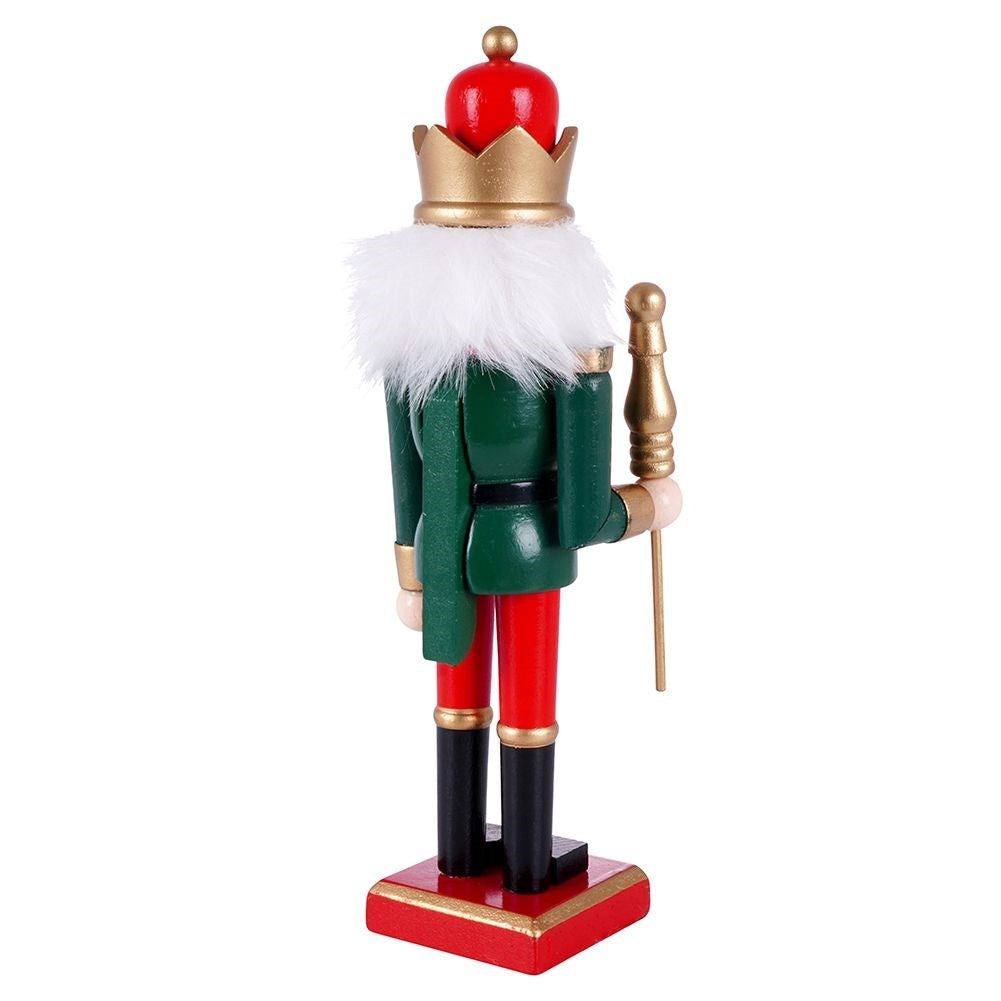 Christmas decoration: Beautiful Nutcracker in Wood 25 cm