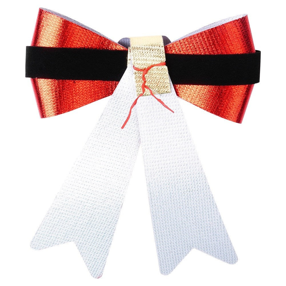 Christmas decorative bow 15x17 cm 2 pcs.