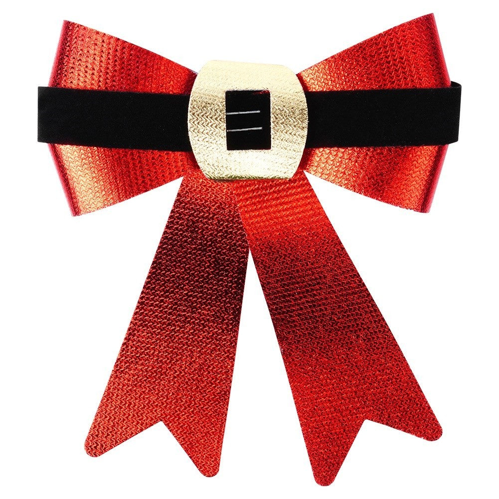 Christmas decorative bow 15x17 cm 2 pcs.