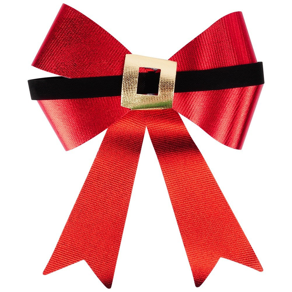 Christmas decorative bow 22x28 cm