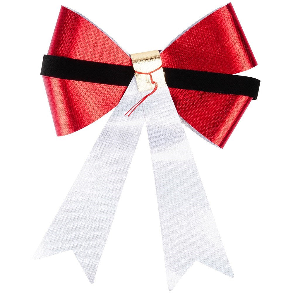 Christmas decorative bow 22x28 cm