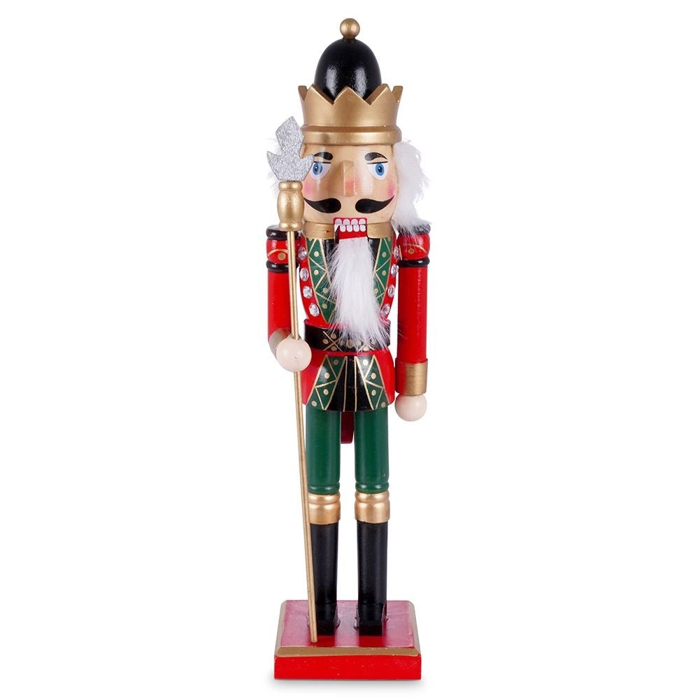 Christmas feeling with Wooden Nutcracker - 38 cm High