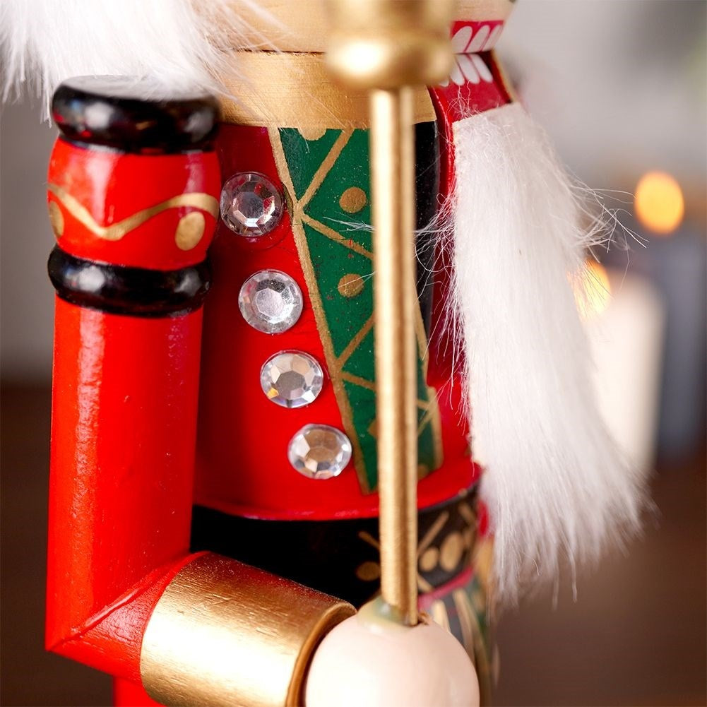 Christmas feeling with Wooden Nutcracker - 38 cm High