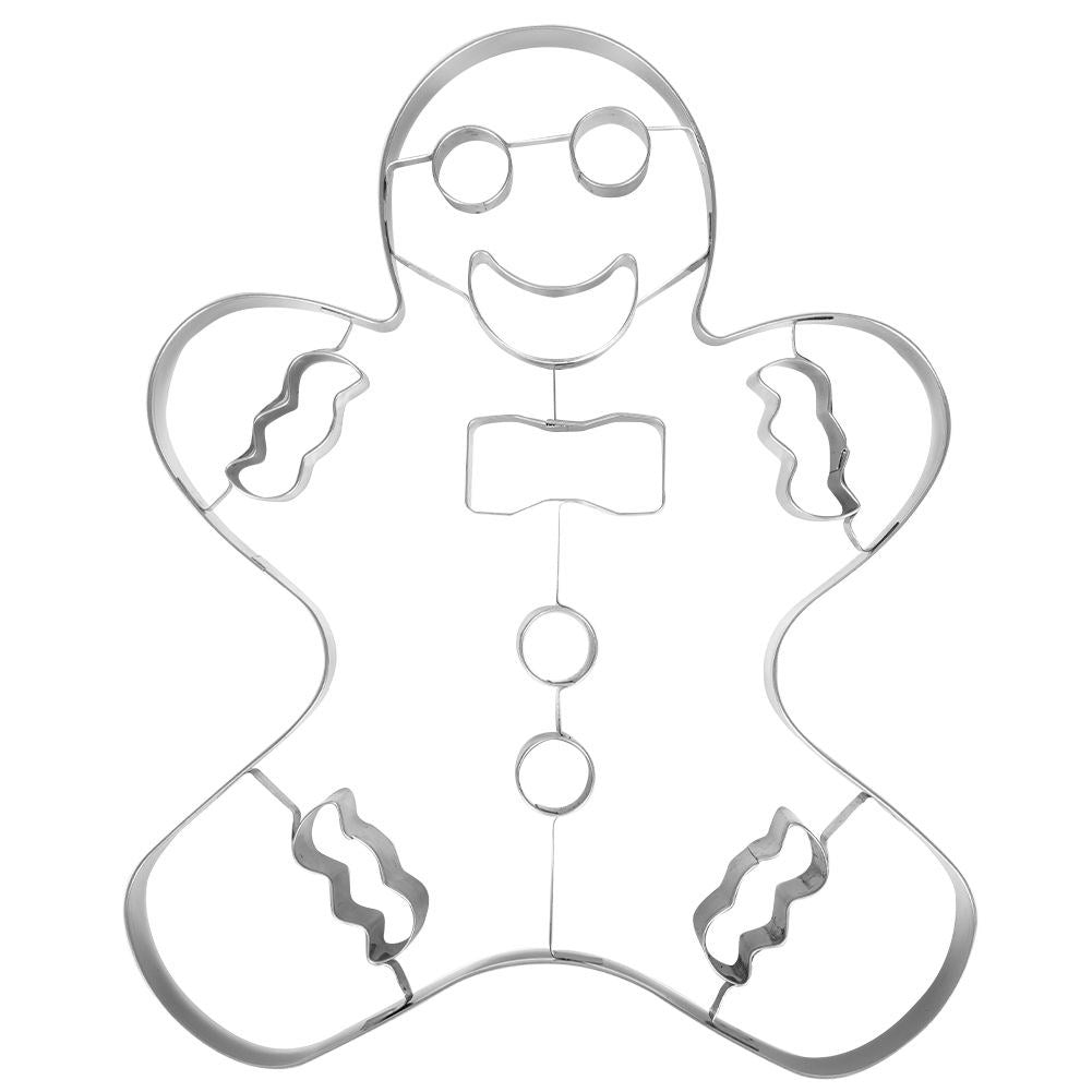 Christmas gingerbread mold in stainless steel