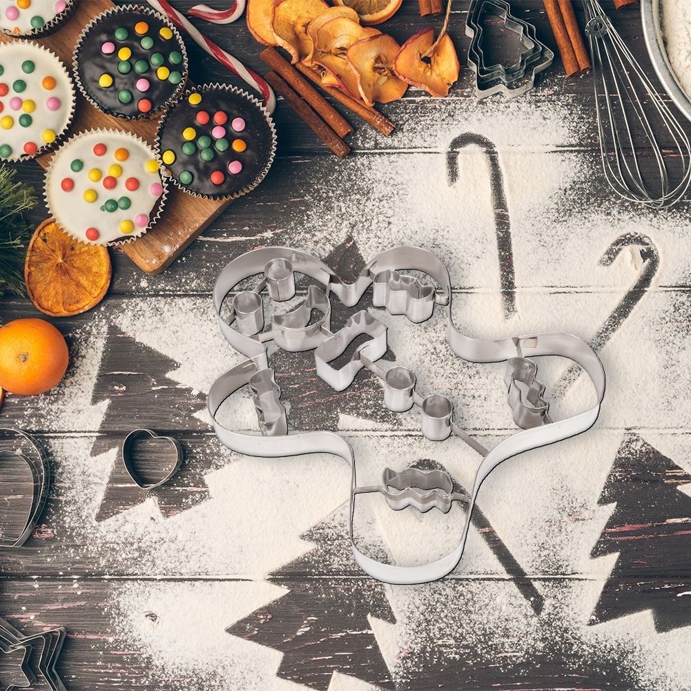 Christmas gingerbread mold in stainless steel