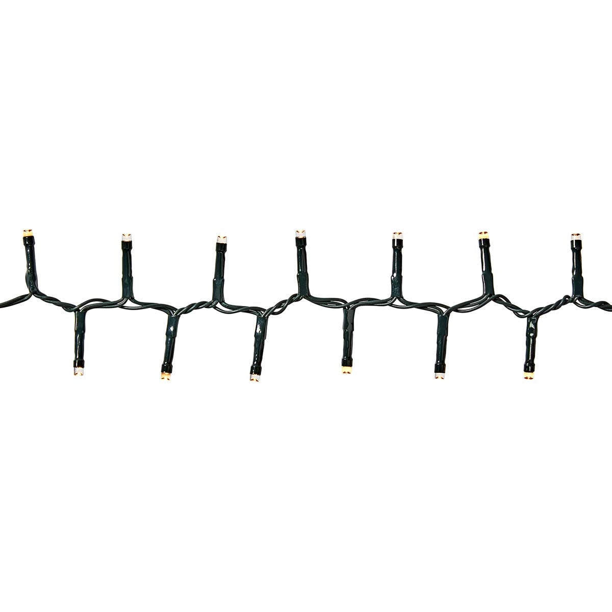 Christmas lights | Compact cluster | 1200 LEDs | Warm White | 24.00 m | Lighting effects: 7 | Indoors or Outdoors | Power adapter