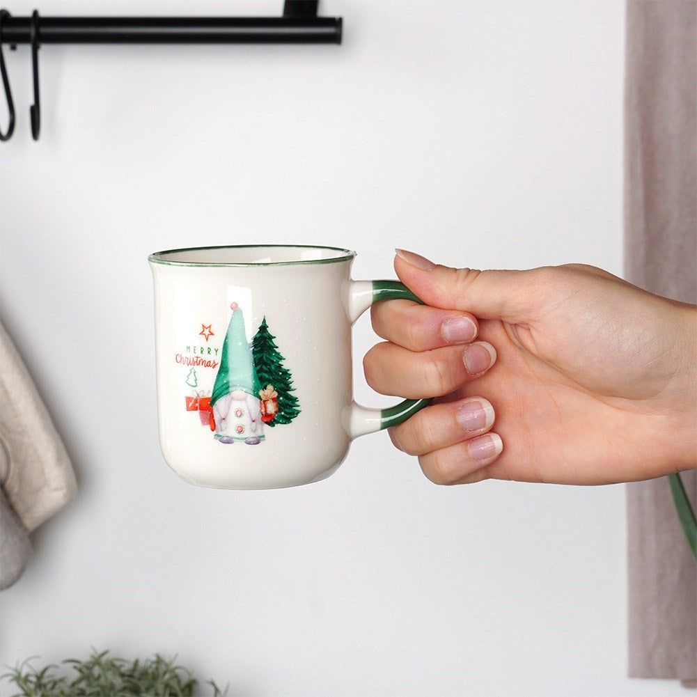 Christmas porcelain mugs 200 ml 4 pcs.