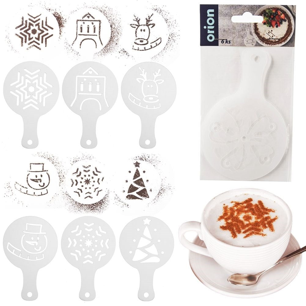 Christmas templates for coffee & dessert: create impressive designs