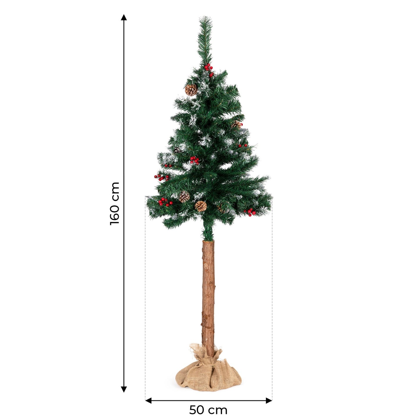 Christmas tree 160 cm, artificial pine