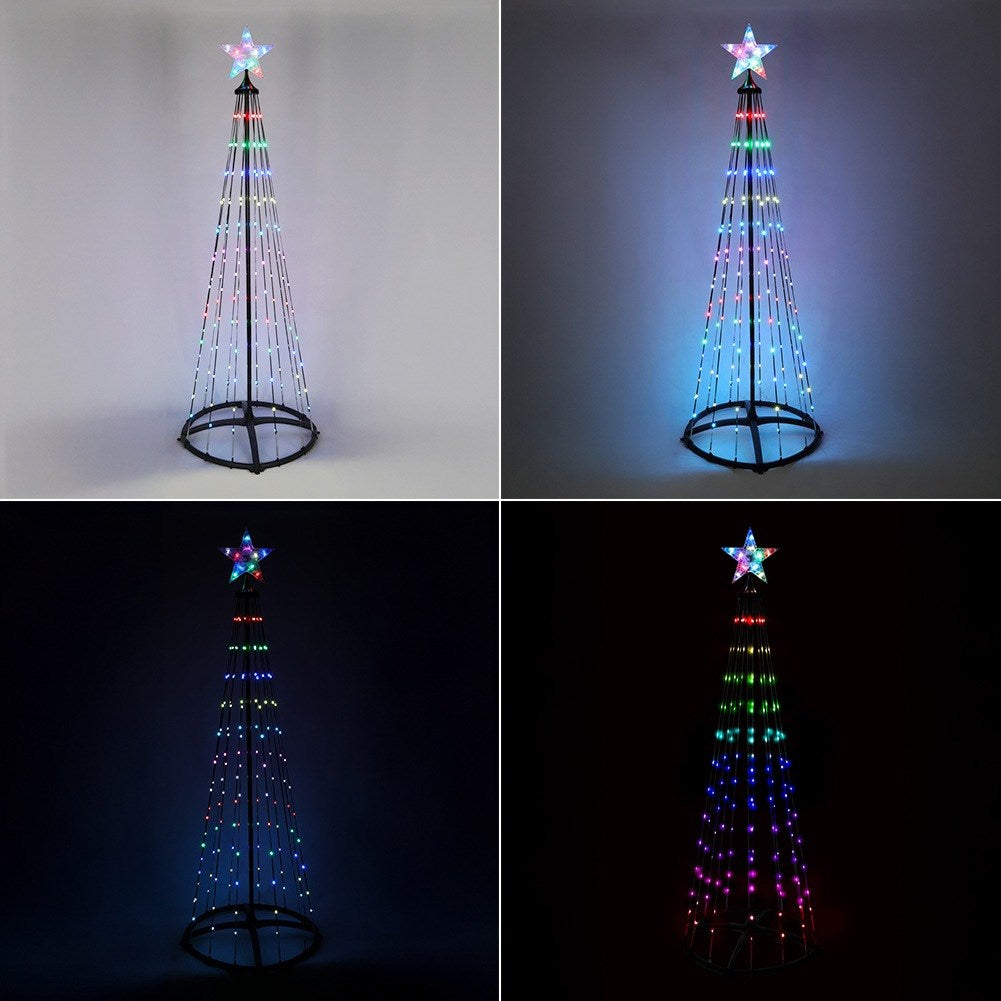 Christmas tree, 370 LED, 210 cm