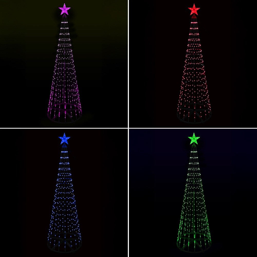Christmas tree, 370 LED, 210 cm
