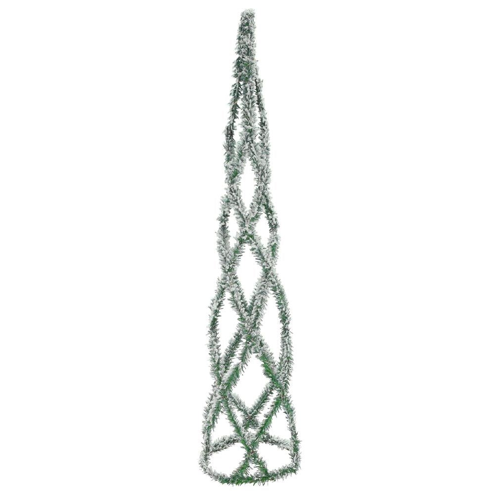 Christmas tree 84 cm with LED and Snow effect for Christmas atmosphere