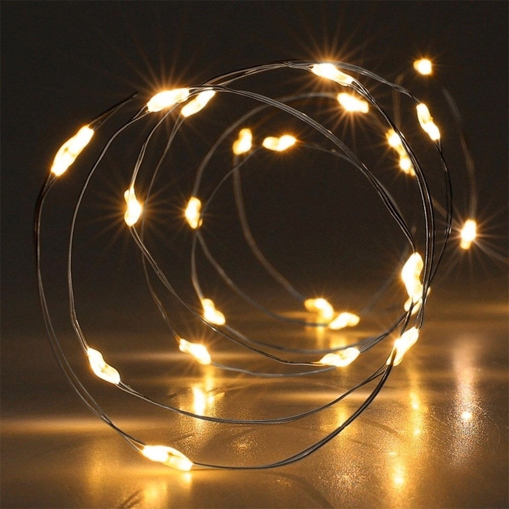 Christmas tree lights wire 80 LED, 395 cm
