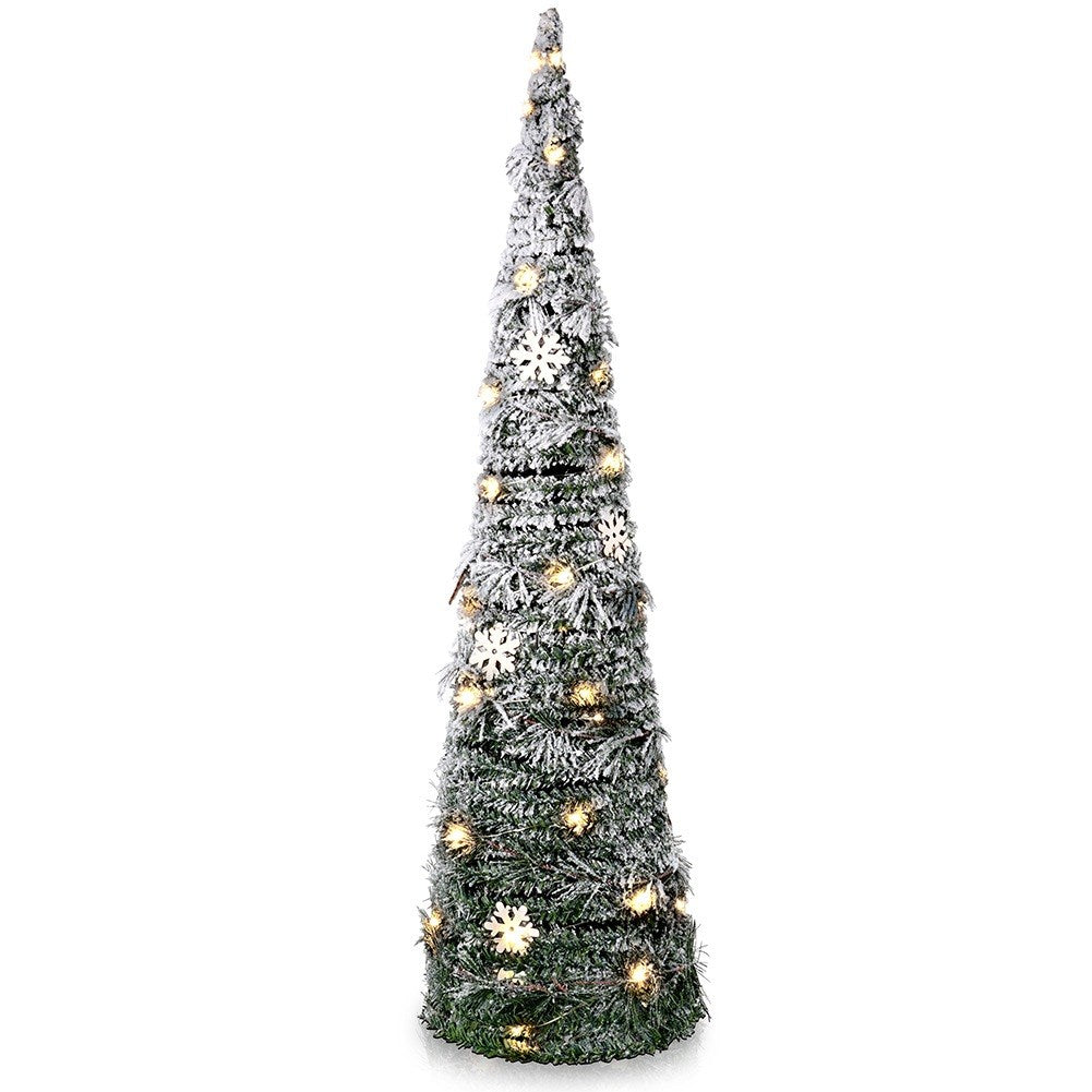 Christmas tree luminous cone green 40 LED 80 cm