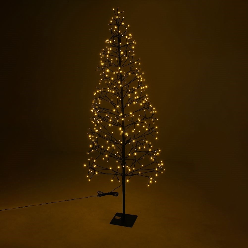 Christmas tree with 160 LED lights for indoors and outdoors