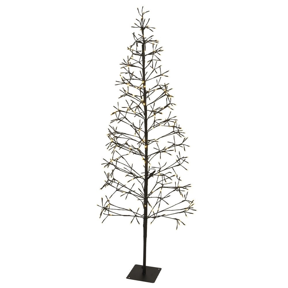 Christmas tree with 160 LED lights for indoors and outdoors