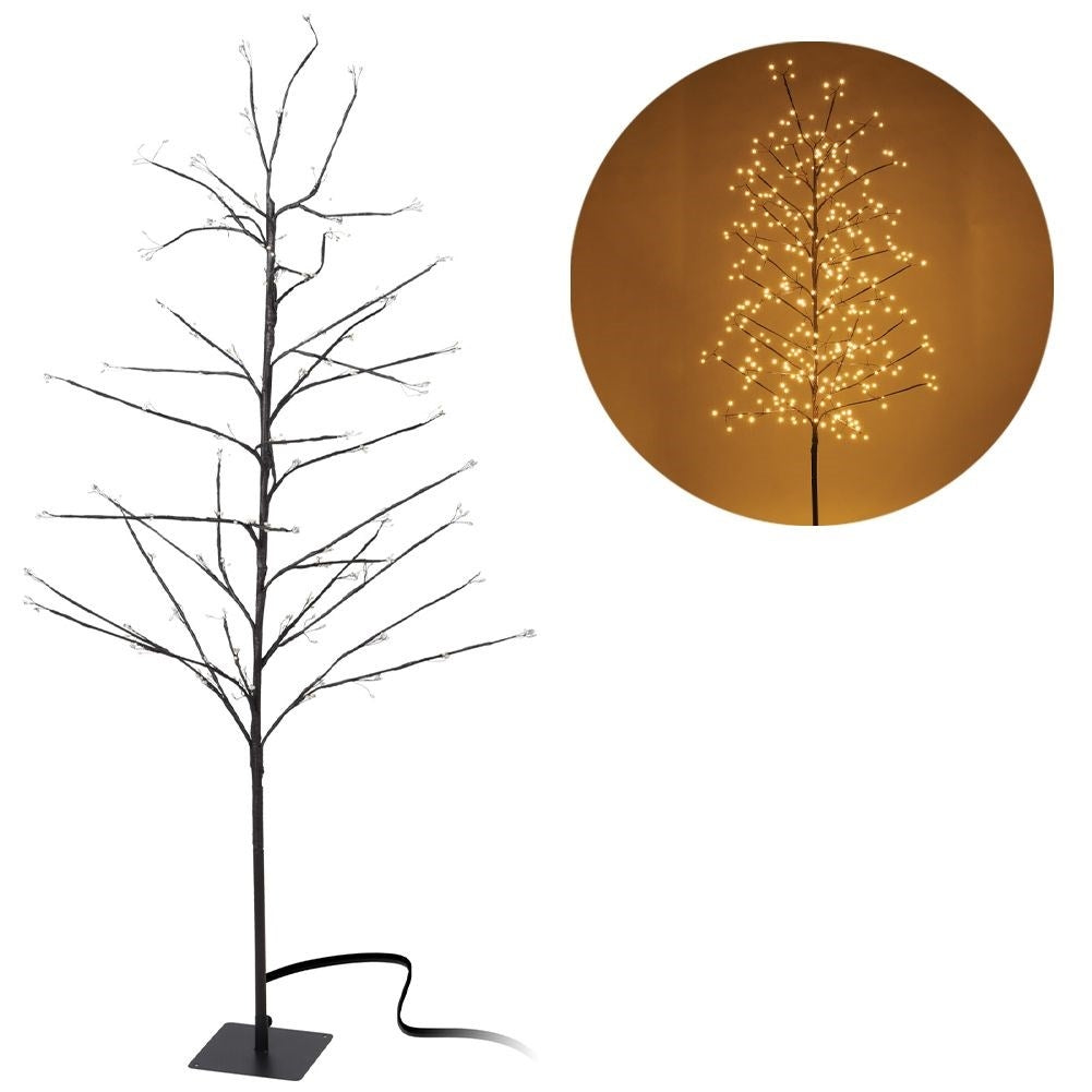 Christmas tree with 360 bright LEDs for indoor and outdoor use