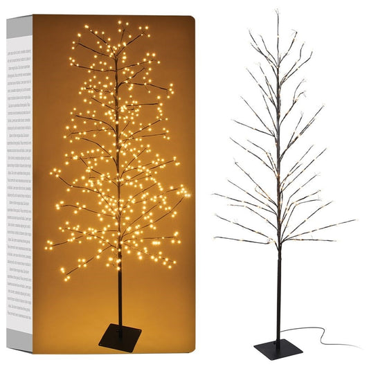 Christmas tree with 480 LED lights for indoor and outdoor use