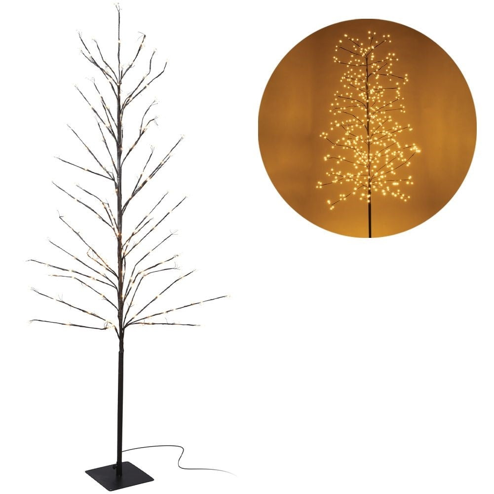 Christmas tree with 480 LED lights for indoor and outdoor use