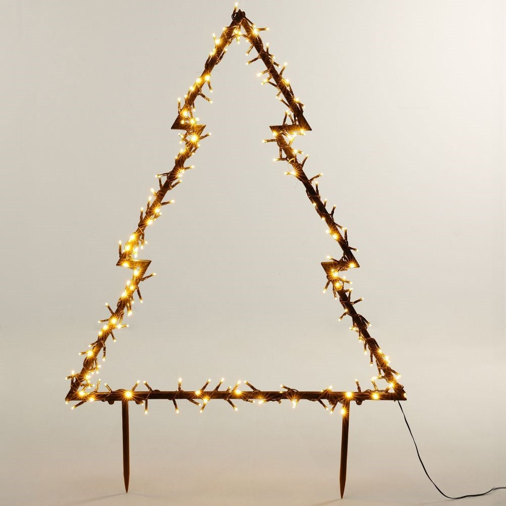 Christmas tree with LED lighting for indoors and outdoors